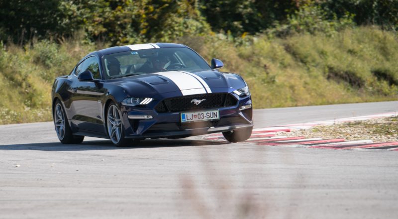 Trackday: Mustang GT in Fiesta ST blestela (dirkališče Gaj)