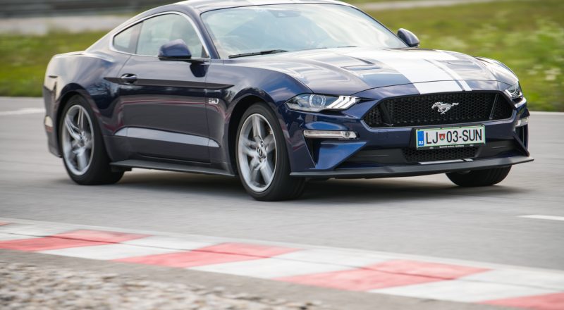 Trackday: Mustang GT in Fiesta ST blestela (dirkališče Gaj)