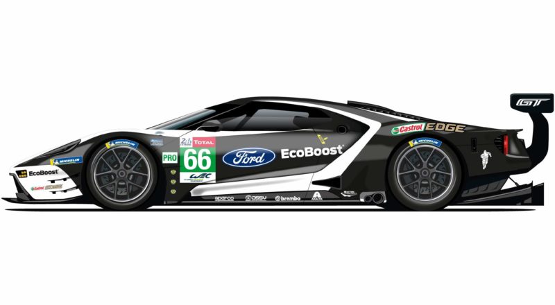 Ford je Le Mans počastil s slavnostnimi opravami