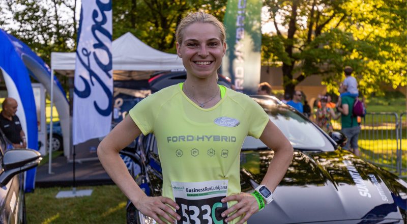 Šest Fordovih trojk na teku Business Run Ljubljana