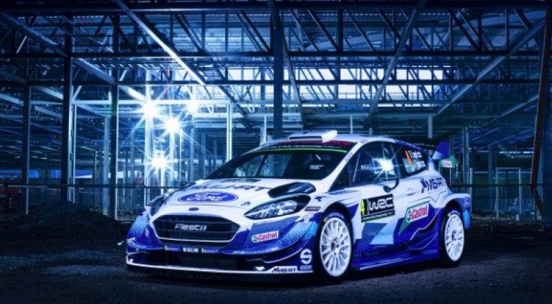Nabrita Ford Fiesta WRC v novi preobleki