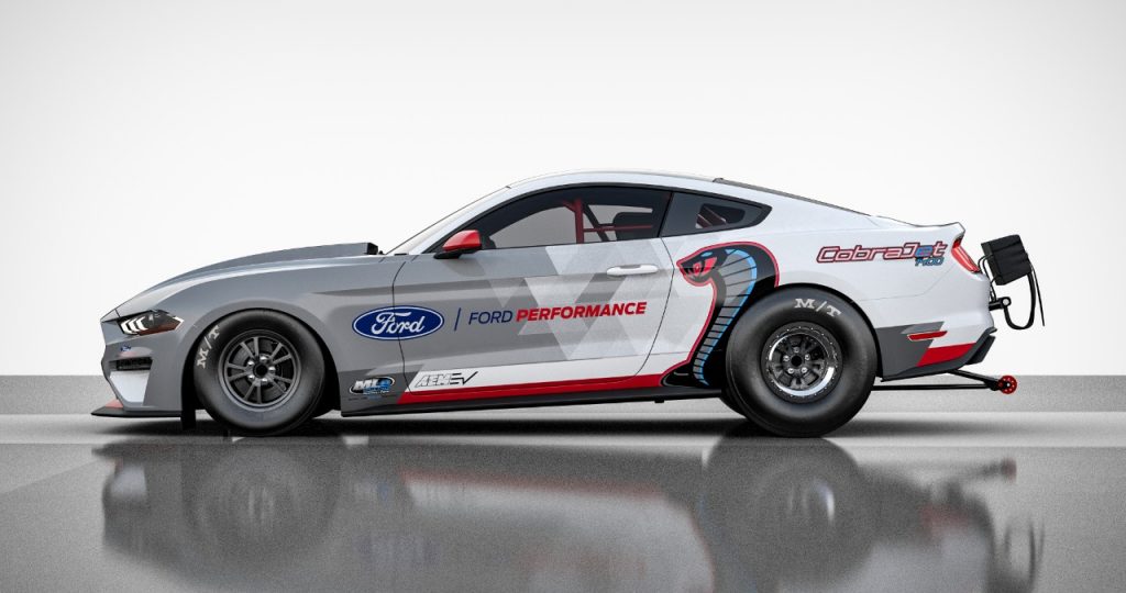 Ford Performance predstavlja električnega dragsterja Mustang Cobra Jet 1400