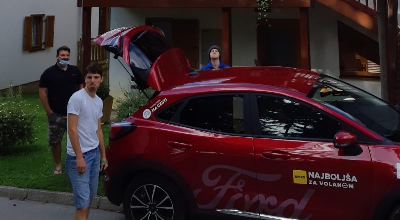 Ford Puma v rokah Najboljše mlade voznice Petre Prašnikar