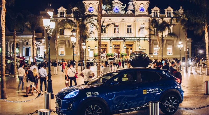 Ford Puma za vikend v Monaku