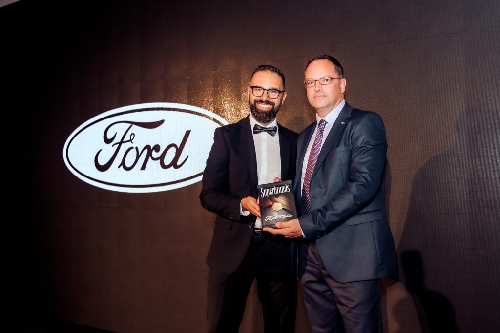 Blagovna znamka Ford je postala del družine Superbrands Slovenija