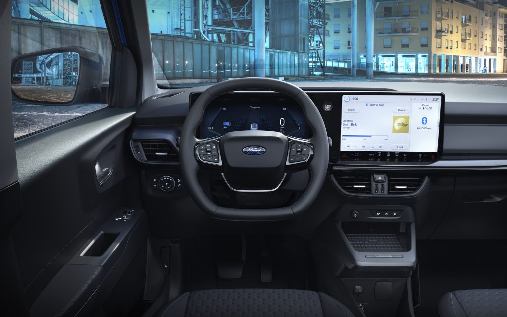Ford Pro predstavlja povsem električni model E Transit Courier