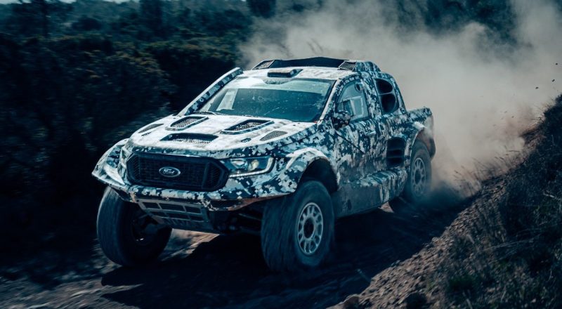 Ford Performance se pripravlja na dirko z vrhunskim ‘super hudim’ Rangerjem Raptorjem T1+ na reliju Dakar