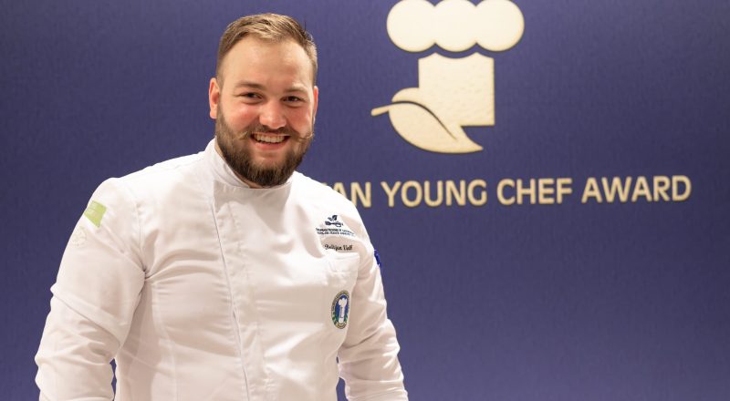 Boštjan Volk v evropskem tekmovanju osvojil naziv najboljši mladi chef leta 2023