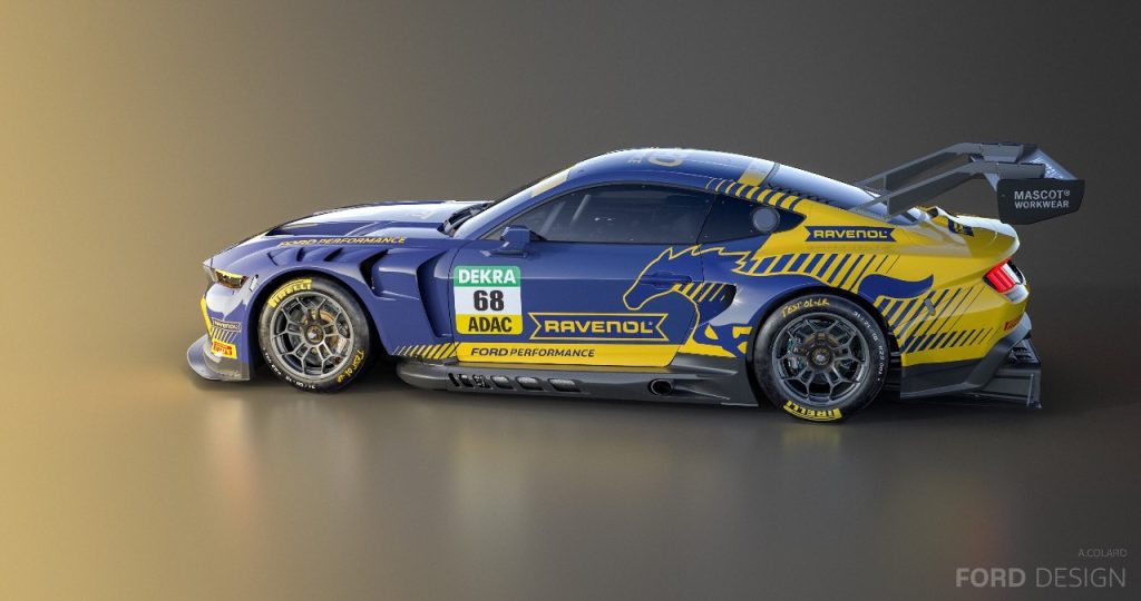 Debi Mustanga GT3 na dirkah DTM