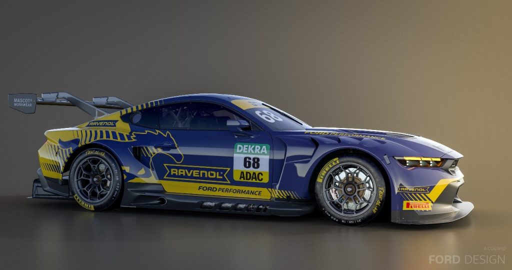 Debi Mustanga GT3 na dirkah DTM