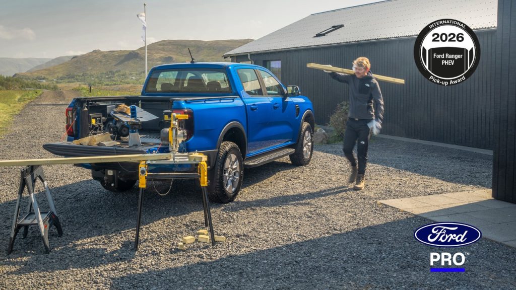 Ford Ranger PHEV je prejel pomembno nagrado