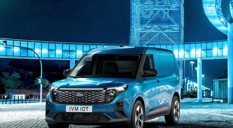 Ford E-Transit Courier za &scaron;e večjo produktivnost