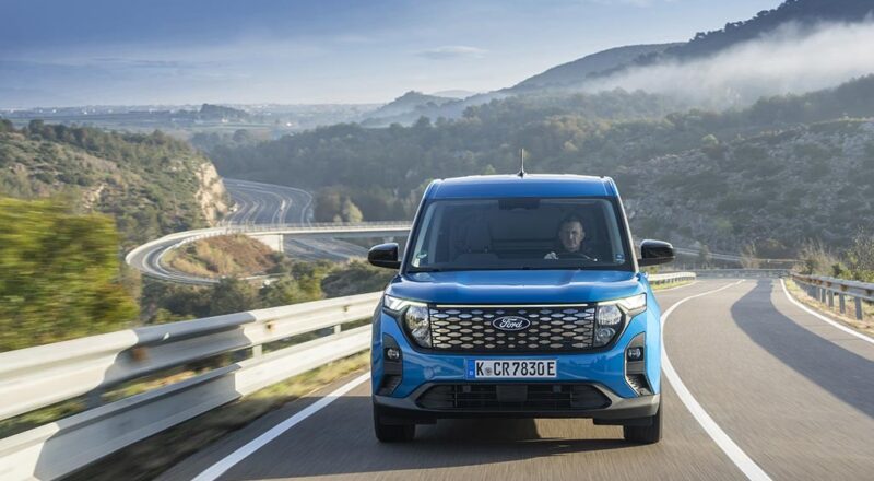 Ford E-Transit Courier za &scaron;e večjo produktivnost