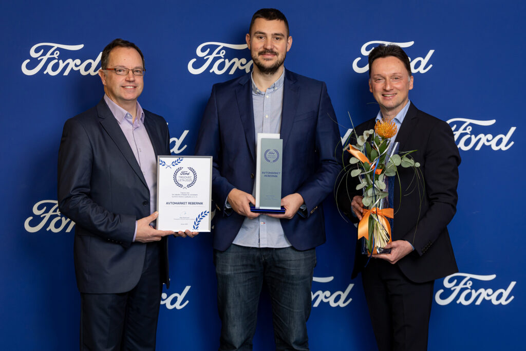Priznanja Fordovemu trgovcu in serviserjema leta 2025