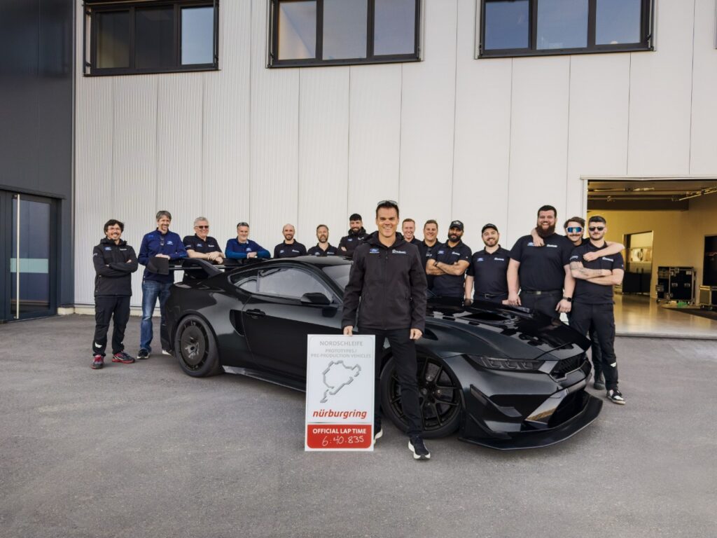 Novi Ford Mustang GTD Competition je dosegel rekordni čas na N&uuml;rburgringu