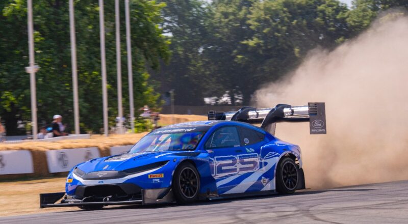 Super Mustang Mach-E je v Goodwoodu slavil tretjo zaporedno zmago